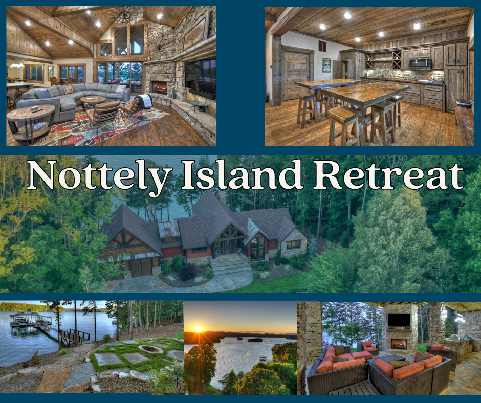 Nottely Island Retreat - Southern Comfort Cabin Rentals